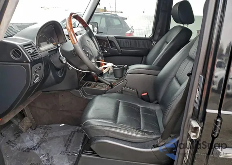 2003 Mercedes-Benz G 500 z USA, uszkodzony, nr VIN WDCYR49E73X140437